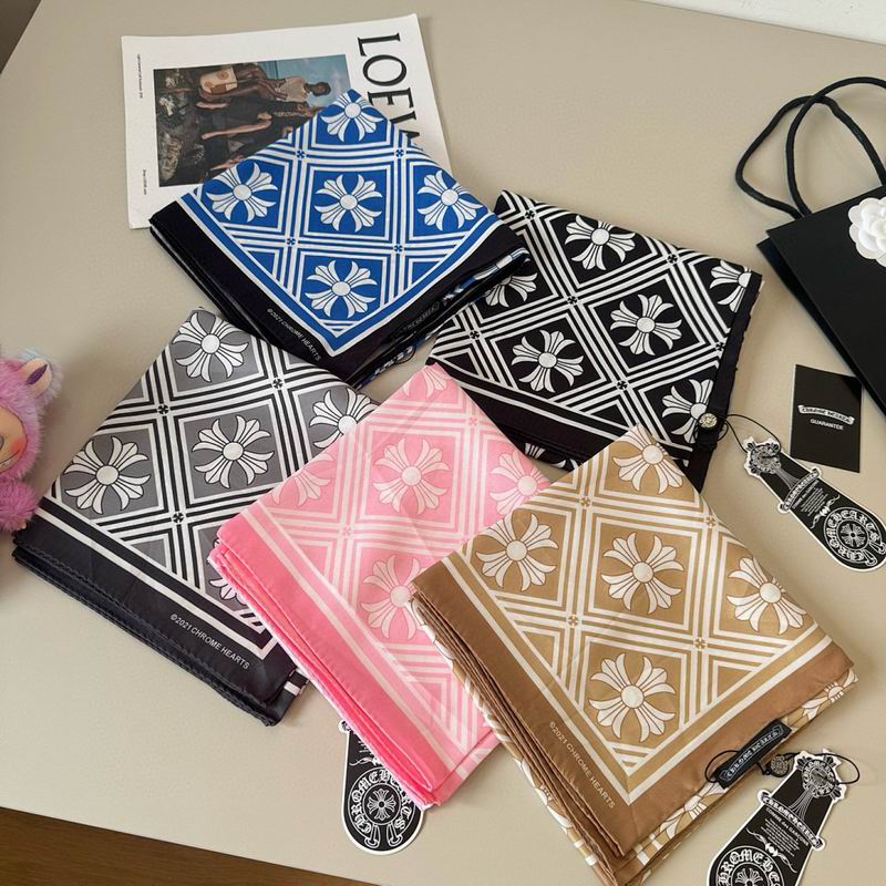 Chrome Hearts silk scarf hm (18)