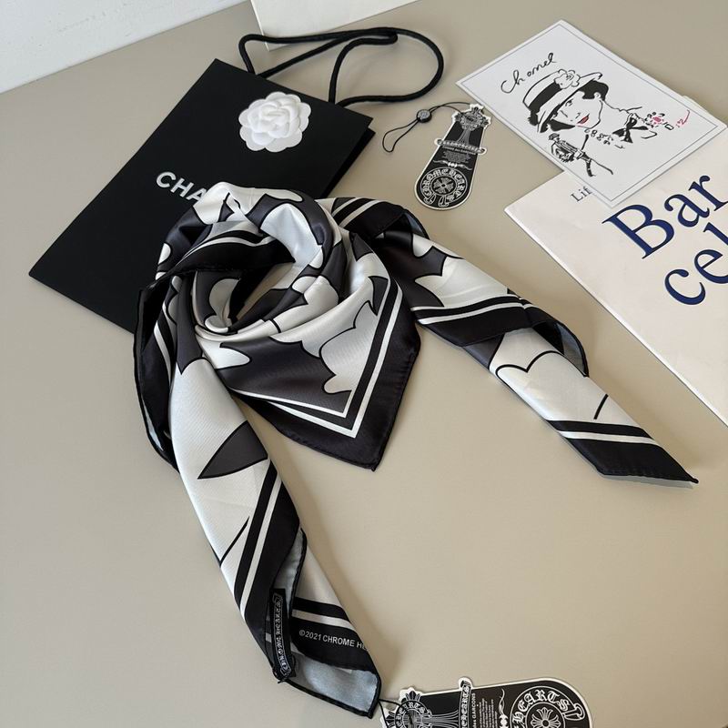 Chrome Hearts silk scarf hm (3)