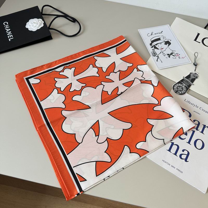 Chrome Hearts silk scarf hm (5)