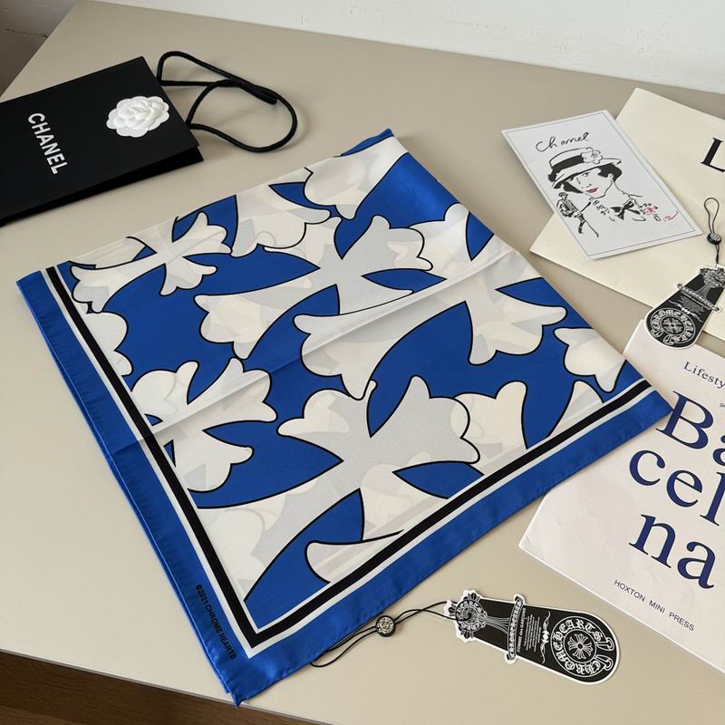Chrome Hearts silk scarf hm (8)
