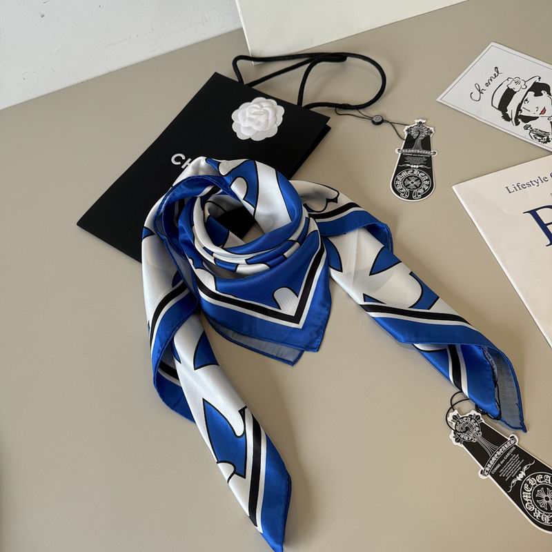 Chrome Hearts silk scarf hm (9)