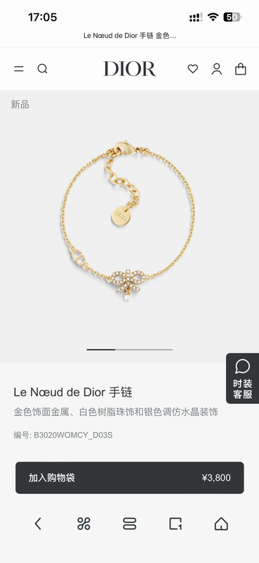 Dior Bracelet 03yxs113 (1)