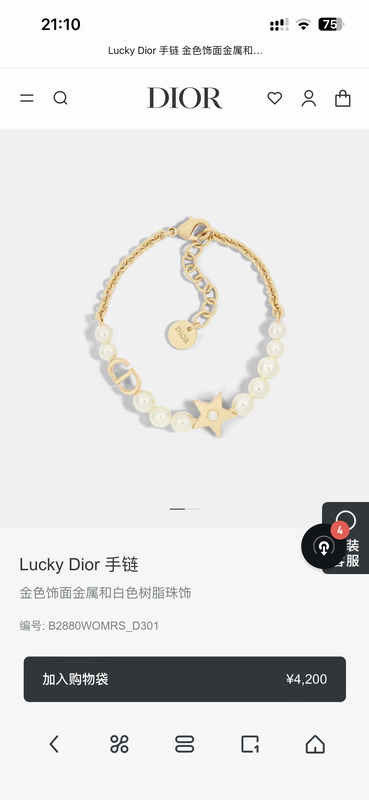 Dior Bracelet 03yxs118 (1)