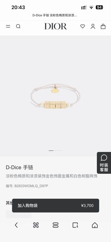 Dior Bracelet 03yxs78 (5)