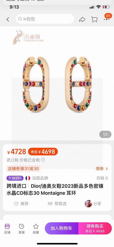 Dior Earring 02yxs31 (2)