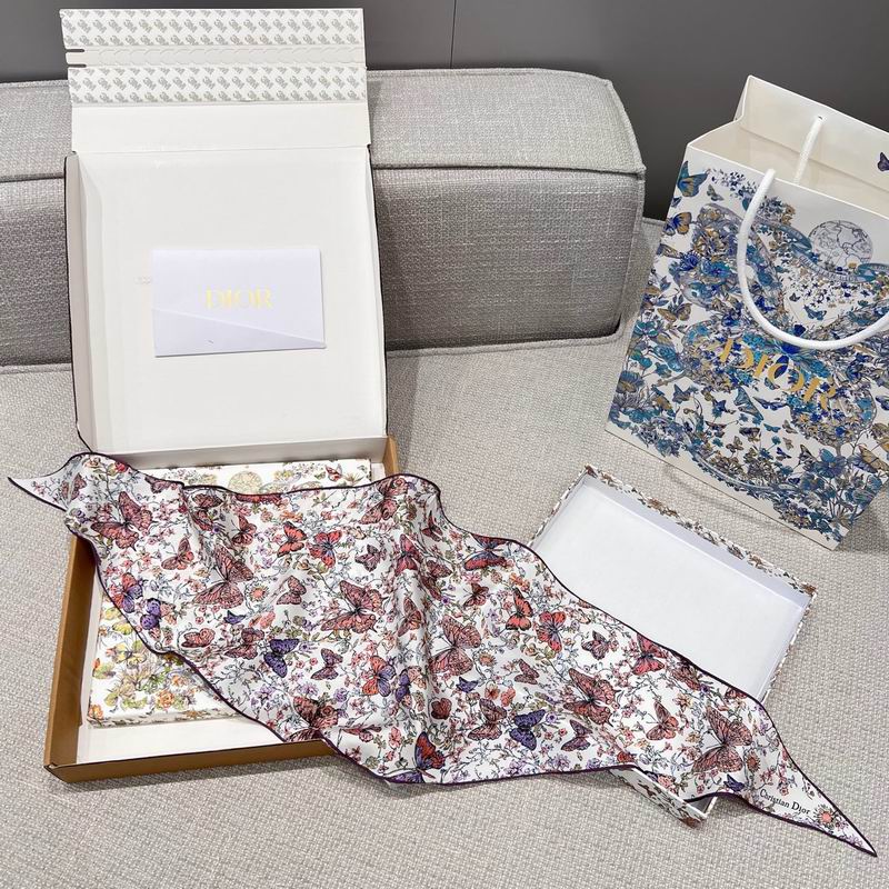 Dior Silk Scarf 35X110cm E50 (1) - 副本