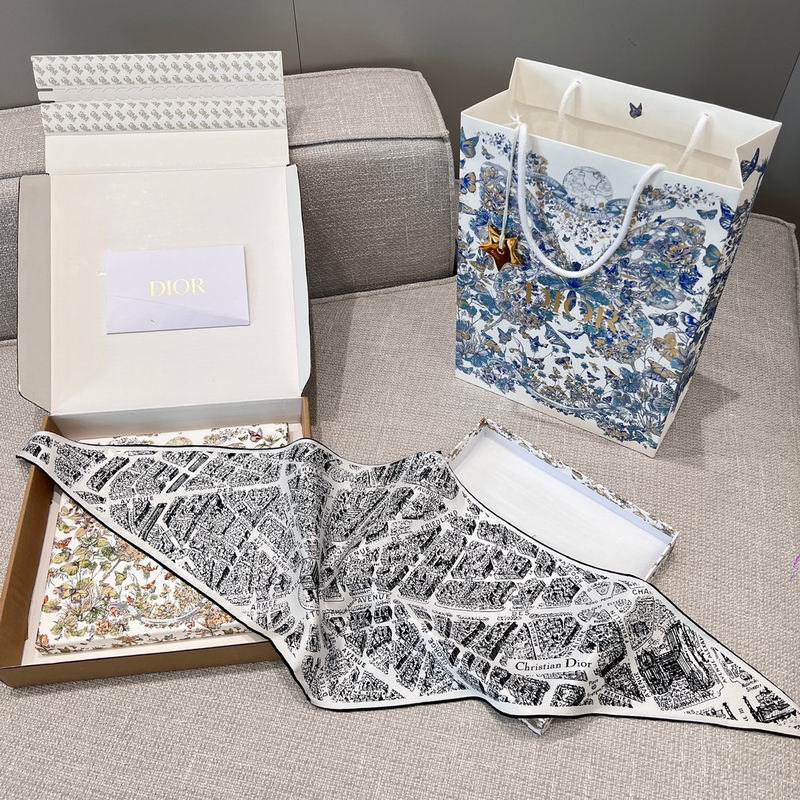 Dior Silk Scarf 35X110cm E50 (12)