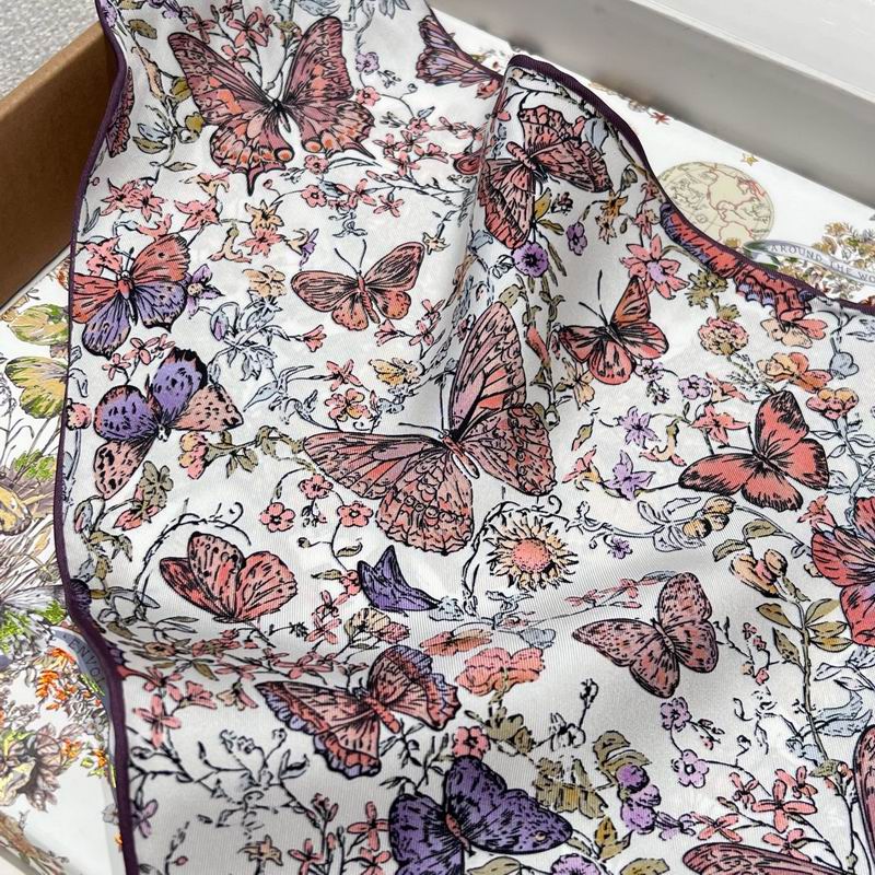 Dior Silk Scarf 35X110cm E50 (4)