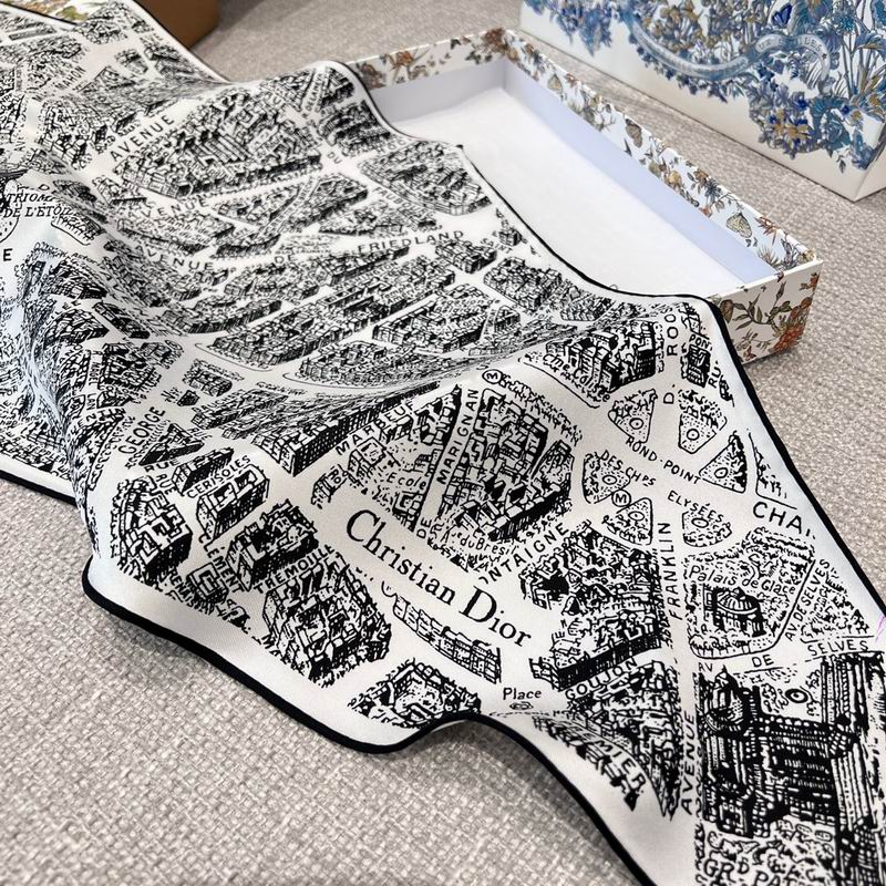 Dior Silk Scarf 35X110cm E50 (7)