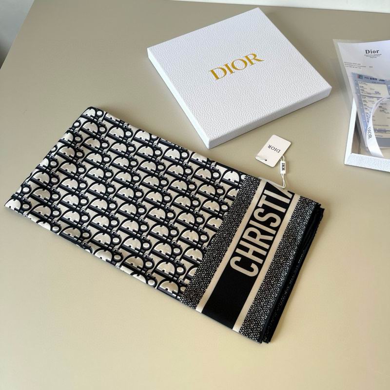 Dior Silk Scarf 90X90cm E41 (24)