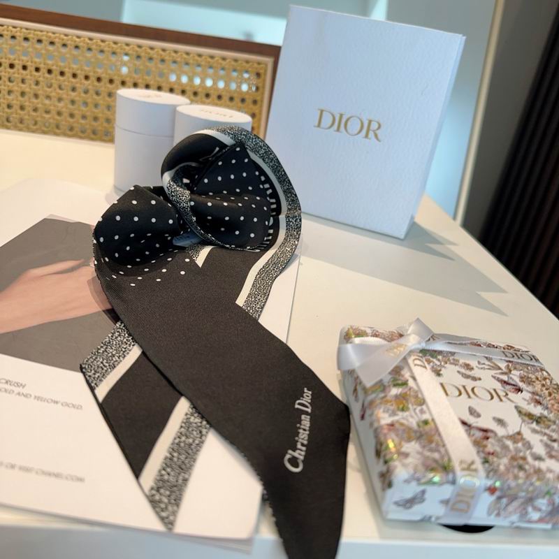 Dior Silk ribbon 6X105cm E13 (3)