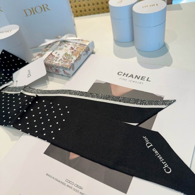 Dior Silk ribbon 6X105cm E13 (6)