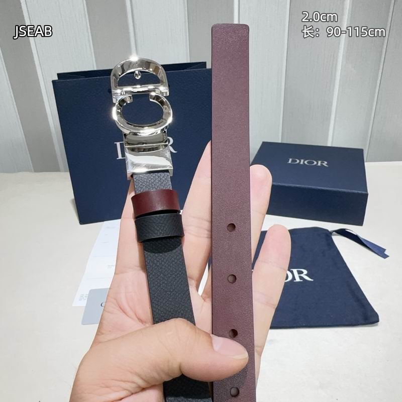 Dior belt 20mmX90-115cm 8L (101)