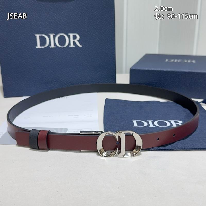 Dior belt 20mmX90-115cm 8L (102)