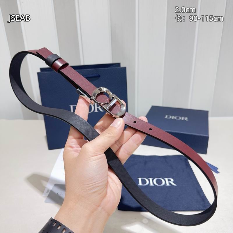 Dior belt 20mmX90-115cm 8L (103)