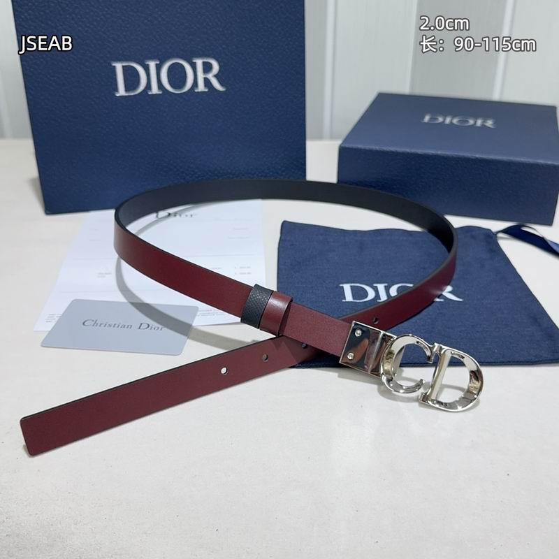Dior belt 20mmX90-115cm 8L (104)