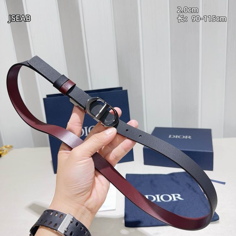 Dior belt 20mmX90-115cm 8L (107)