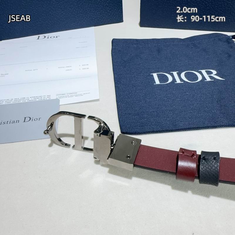 Dior belt 20mmX90-115cm 8L (109)