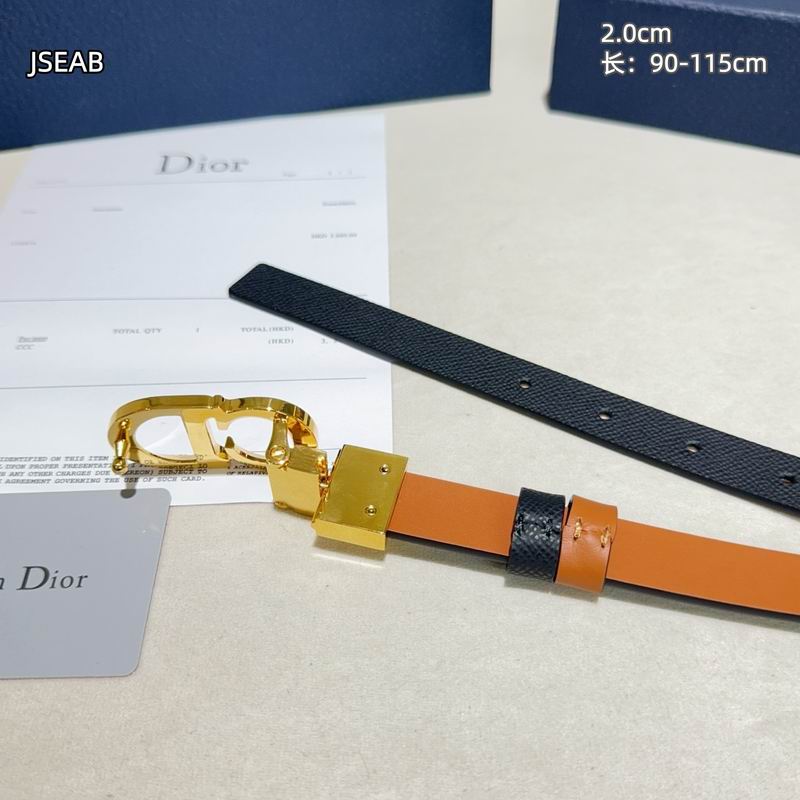 Dior belt 20mmX90-115cm 8L (11)