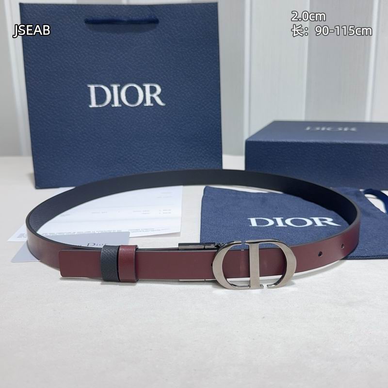 Dior belt 20mmX90-115cm 8L (110)