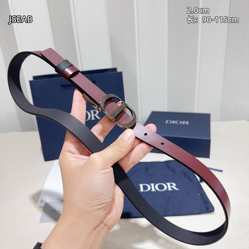 Dior belt 20mmX90-115cm 8L (111)
