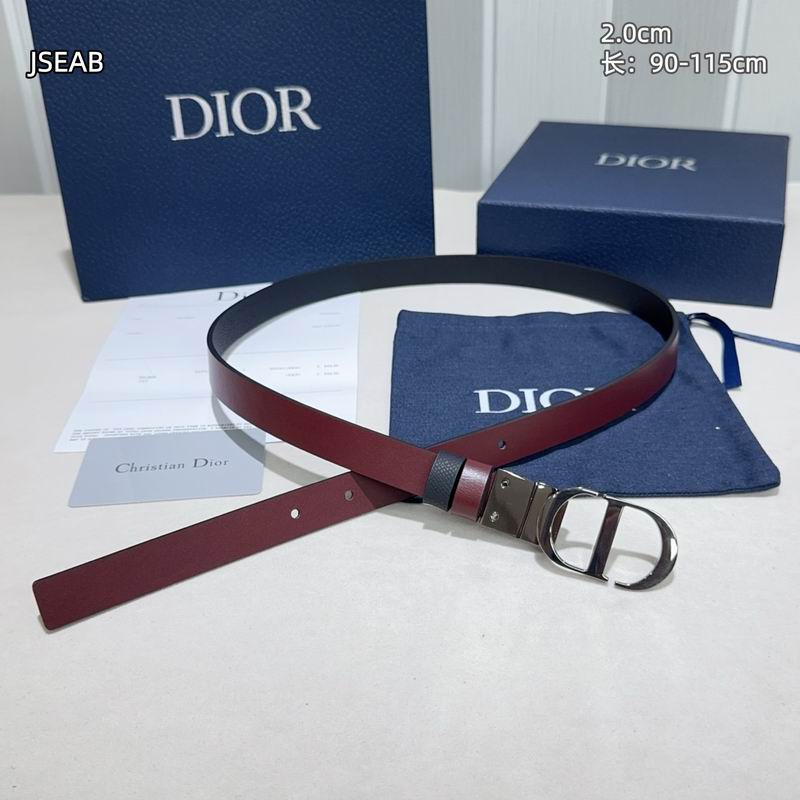Dior belt 20mmX90-115cm 8L (112)