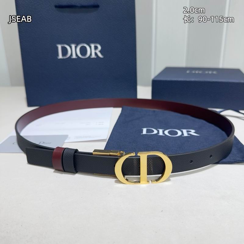 Dior belt 20mmX90-115cm 8L (113)