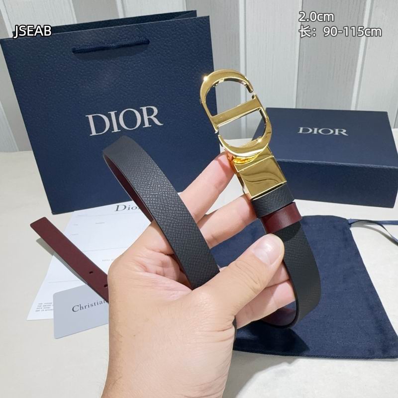Dior belt 20mmX90-115cm 8L (116)