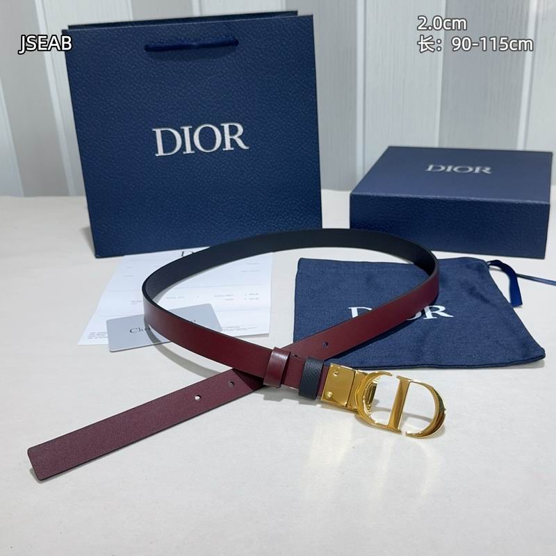 Dior belt 20mmX90-115cm 8L (119)