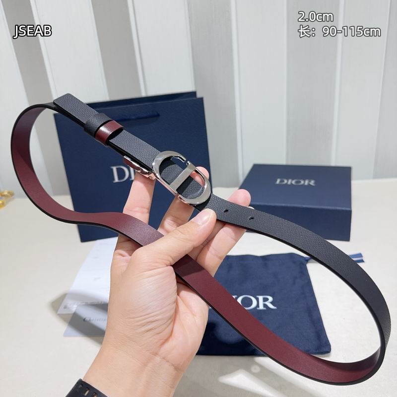 Dior belt 20mmX90-115cm 8L (121)