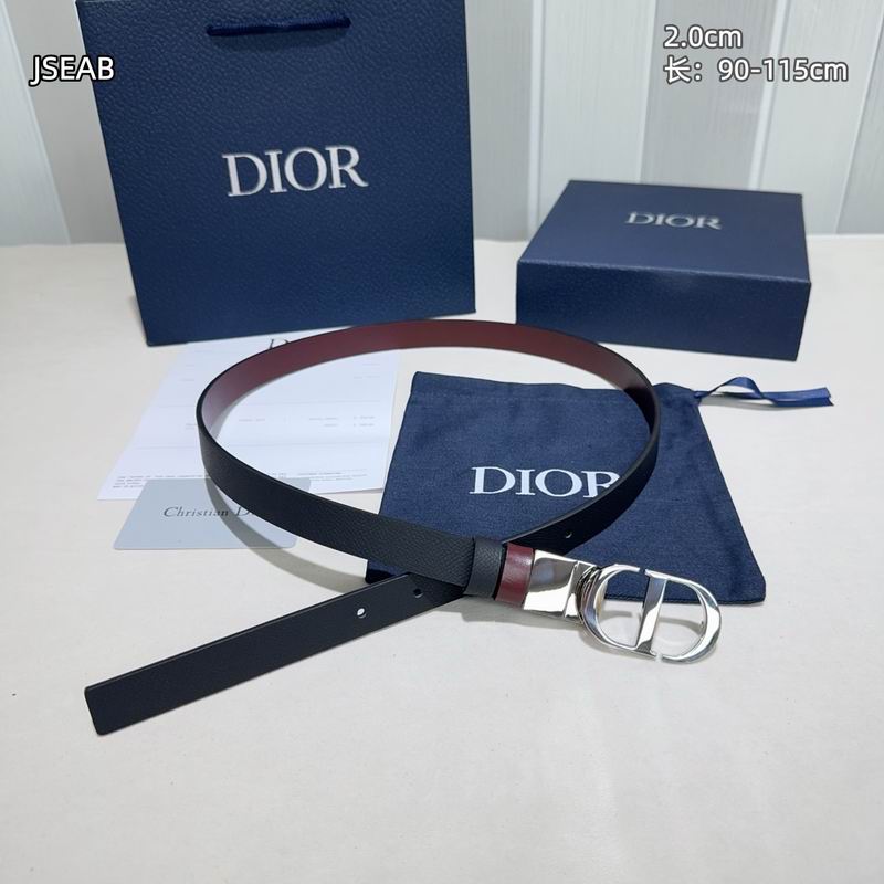 Dior belt 20mmX90-115cm 8L (122)