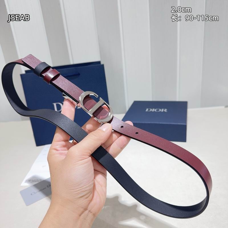 Dior belt 20mmX90-115cm 8L (125)