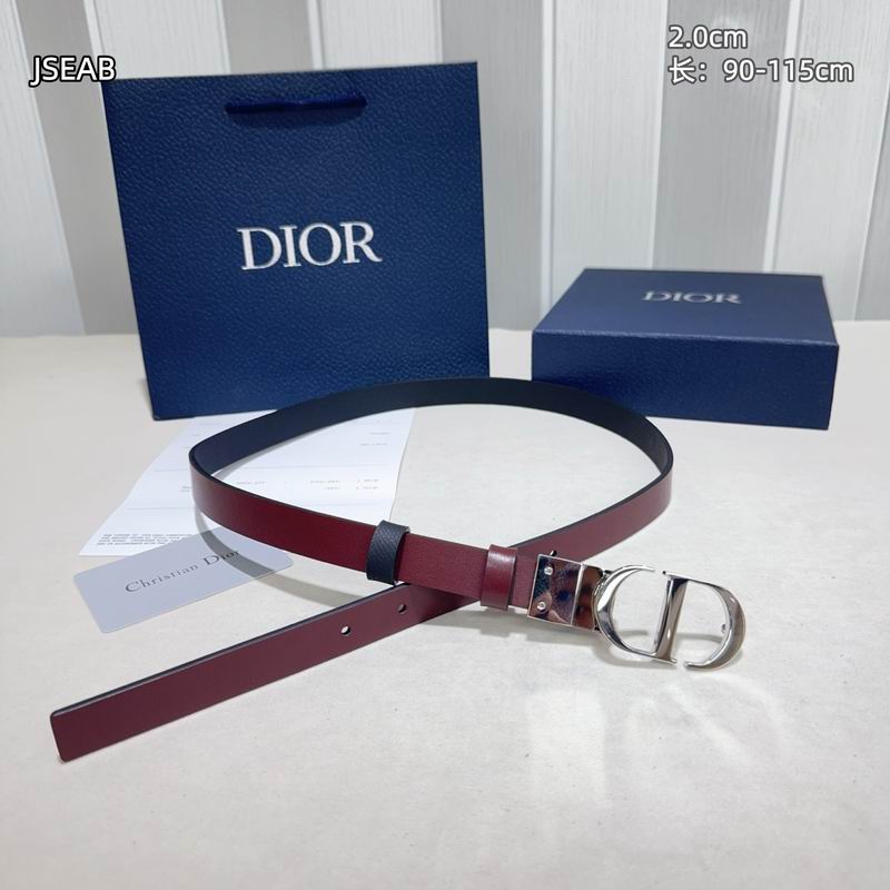 Dior belt 20mmX90-115cm 8L (126)
