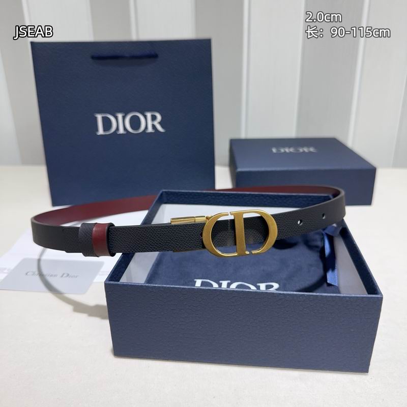 Dior belt 20mmX90-115cm 8L (127)