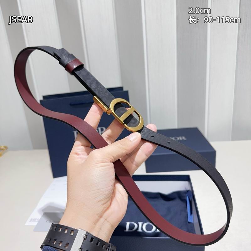 Dior belt 20mmX90-115cm 8L (128)