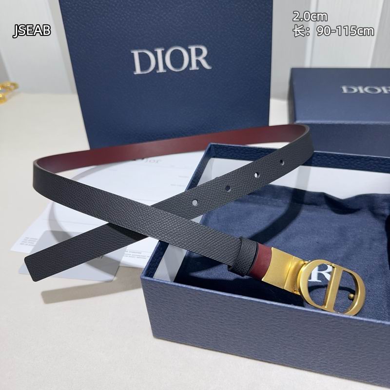 Dior belt 20mmX90-115cm 8L (129)
