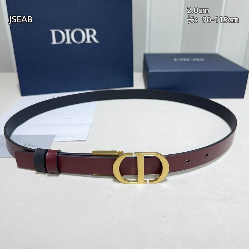 Dior belt 20mmX90-115cm 8L (131)