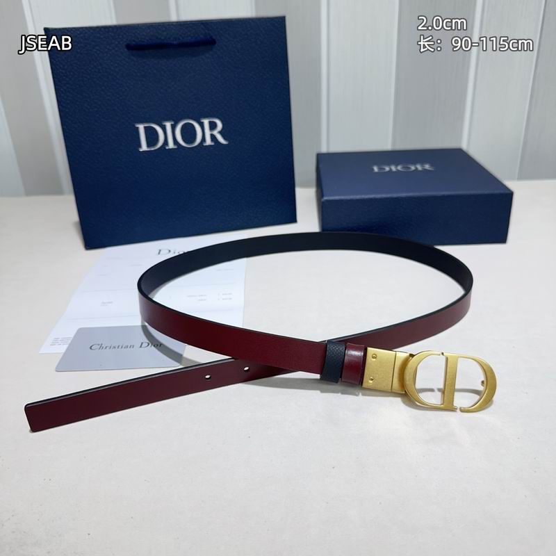 Dior belt 20mmX90-115cm 8L (133)