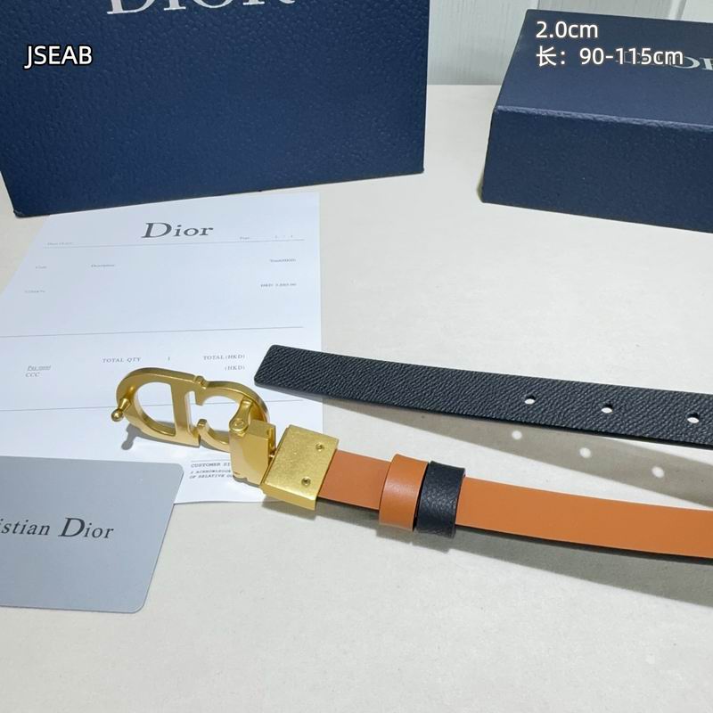 Dior belt 20mmX90-115cm 8L (32)