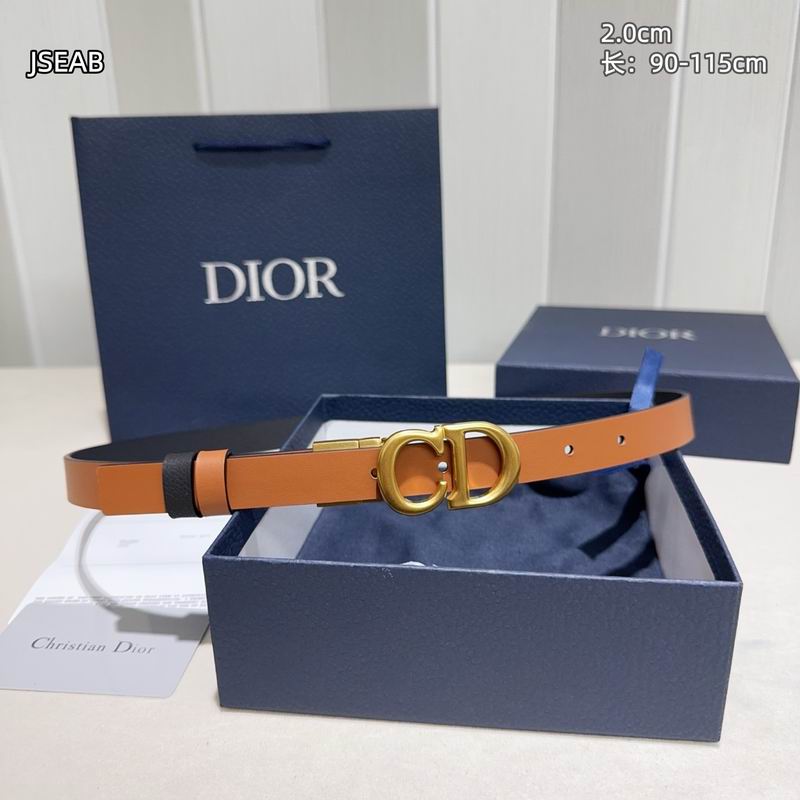 Dior belt 20mmX90-115cm 8L (33)
