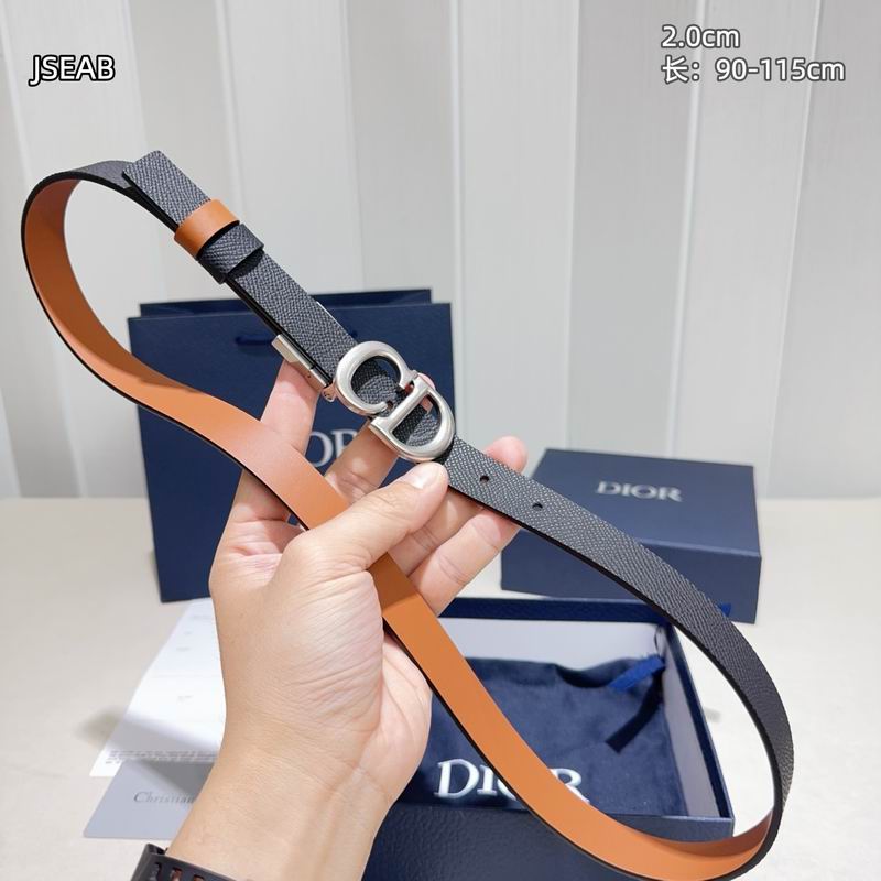 Dior belt 20mmX90-115cm 8L (37)
