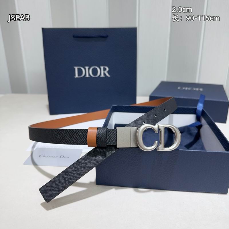 Dior belt 20mmX90-115cm 8L (38)