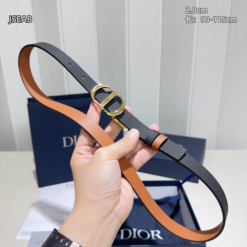 Dior belt 20mmX90-115cm 8L (44)