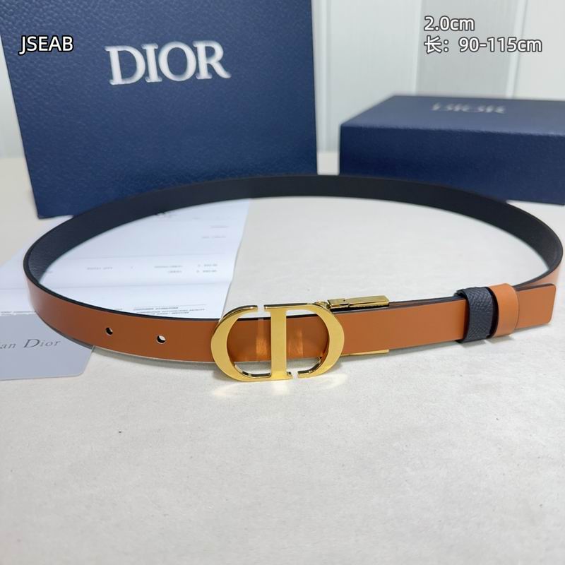 Dior belt 20mmX90-115cm 8L (47)