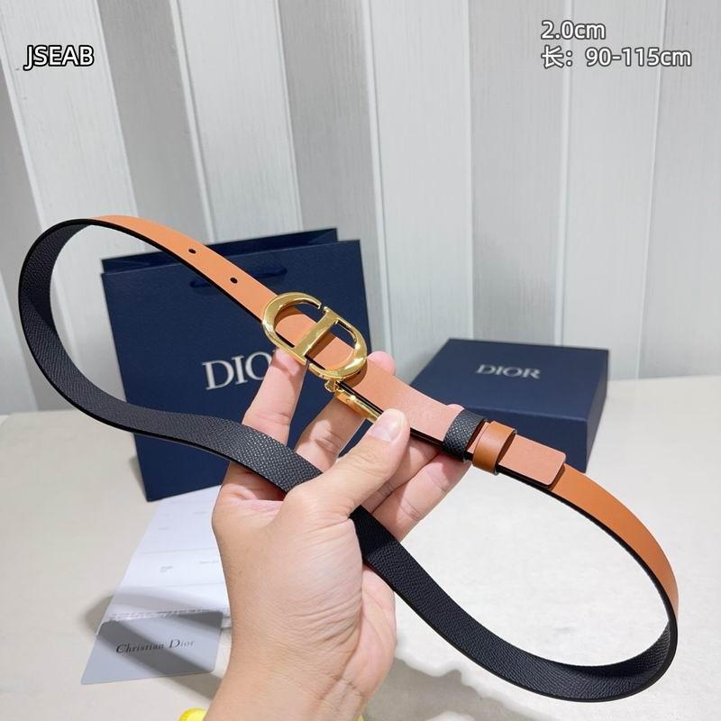 Dior belt 20mmX90-115cm 8L (48)