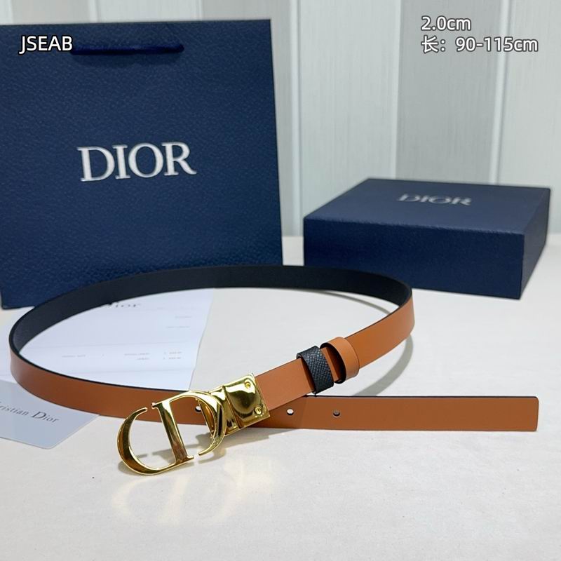 Dior belt 20mmX90-115cm 8L (49)