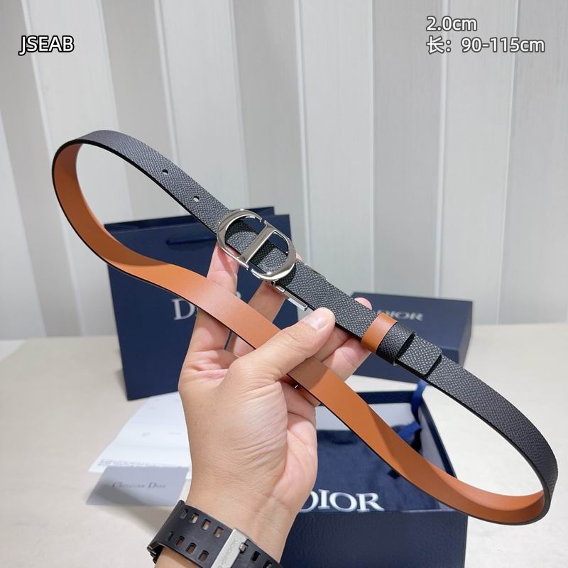 Dior belt 20mmX90-115cm 8L (51)
