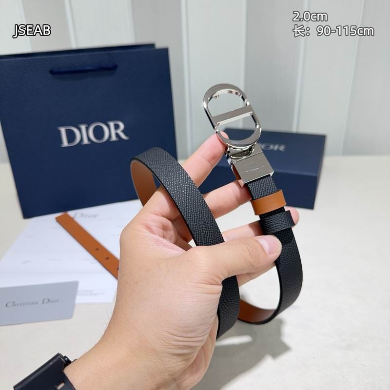 Dior belt 20mmX90-115cm 8L (53)