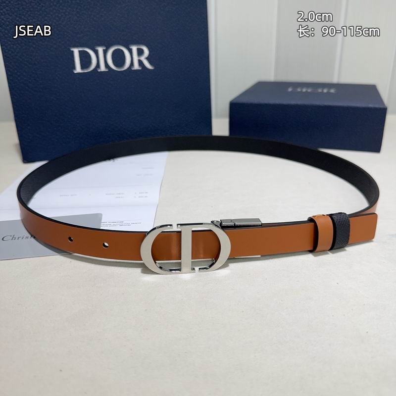 Dior belt 20mmX90-115cm 8L (54)