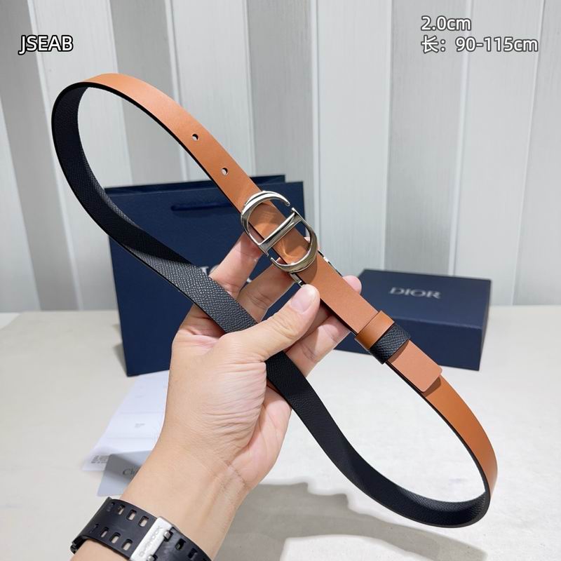 Dior belt 20mmX90-115cm 8L (55)